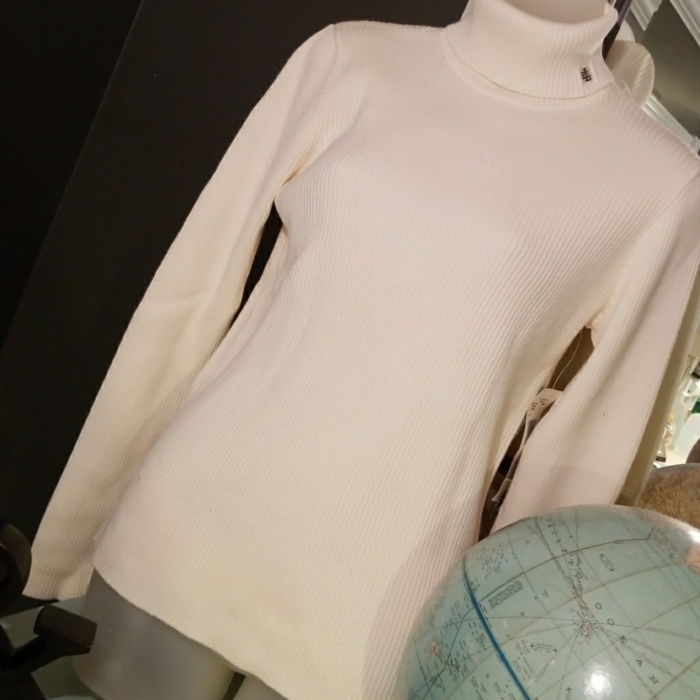 Ralph Lauren turtle neck Ivory medium